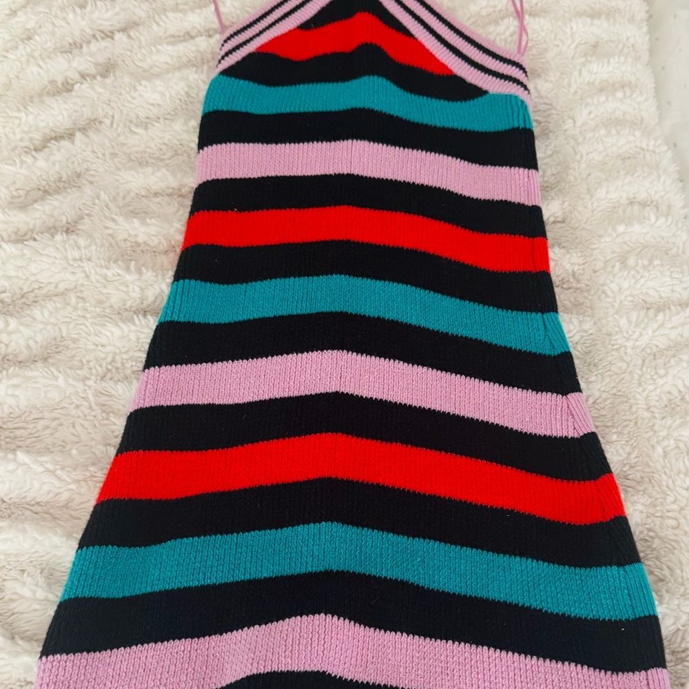 Urban Outfitters Multicolor Striped Knit Dress